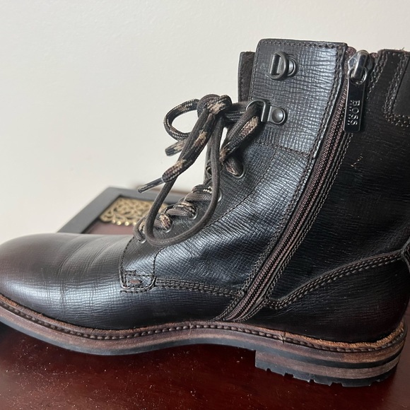Hugo Boss OG Leather Winter Boots - Picture 8 of 10